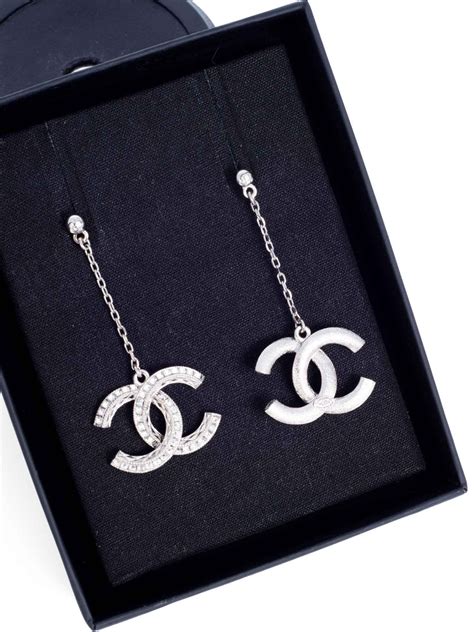 chanel cruise earrings|Chanel swarovski earrings.